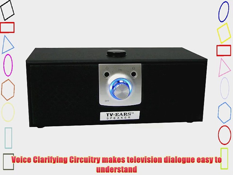 TV Ears 11290 5.0 Wireless Speaker Black