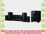 Onkyo HT-S5700 5.1-Channel Network A/V Receiver/Speaker Package with Bluetooth