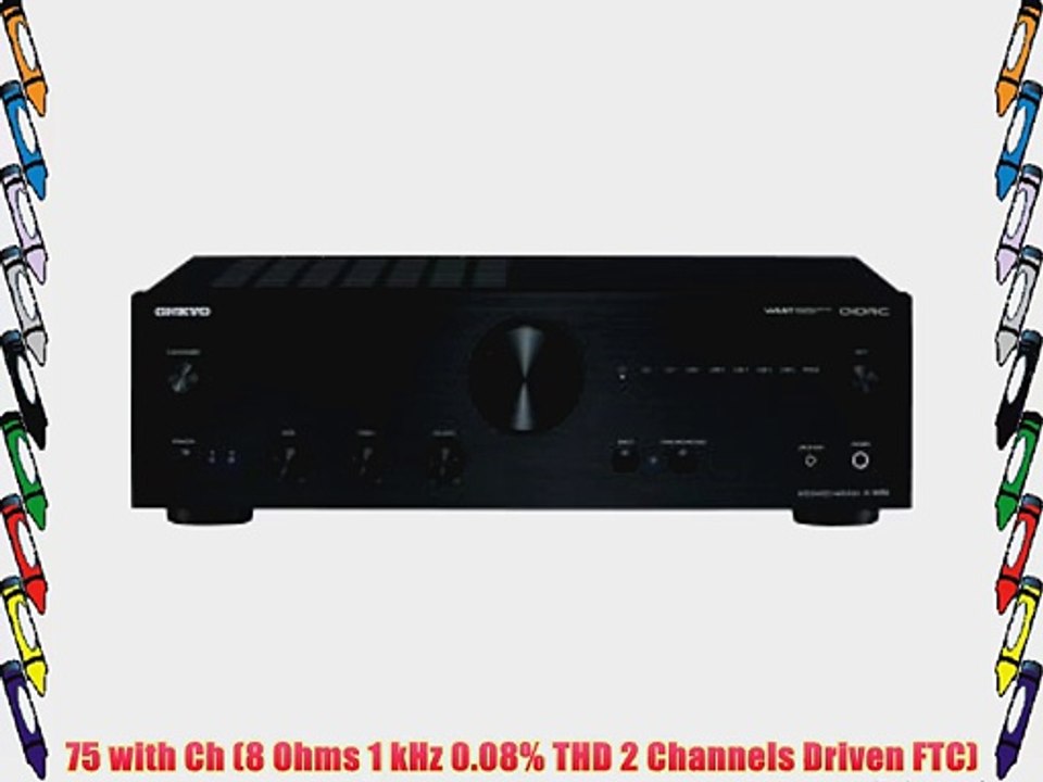 Onkyo A-9050 Integrated Stereo Amplifier (Black)