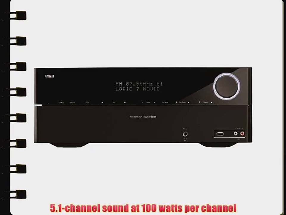 Harman Kardon AVR 1700 5.1-Channel Network-Connected Audio/Video Receiver with AirPlay