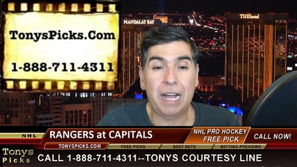 Game 6 NHL Free Pick Washington Capitals vs. New York Rangers Odds Playoff Prediction Preview 5-10-2015