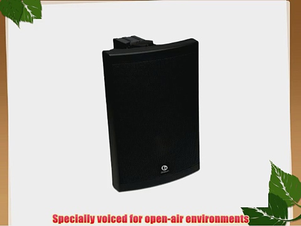 Boston Acoustics Voyager 70 Black Outdoor Speakers (Black)