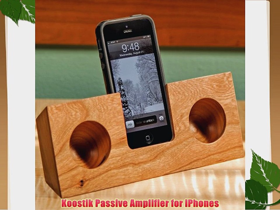 Koostik Passive Amplifier for iPhones