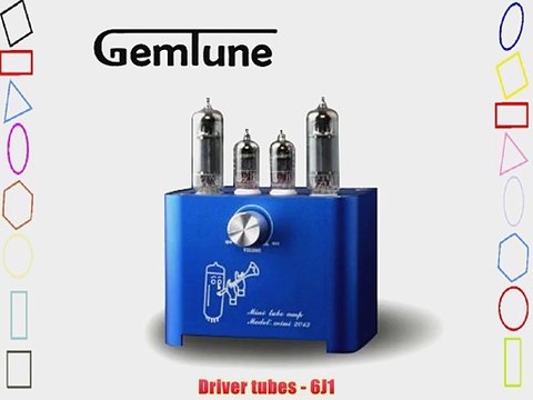 GemTune Mini 2013 Amplifier Driver tubes - 6J1 Power tubes - 6P1 Really Cute by Gemini Doctor