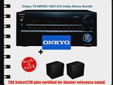 Onkyo TX-NR838 7.2-Channel Network A/V Receiver Black   Onkyo SKH-410 Dolby Atmos-Enabled Speaker