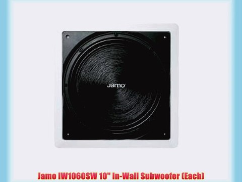 Jamo IW1060SW 10 In-Wall Subwoofer (Each)