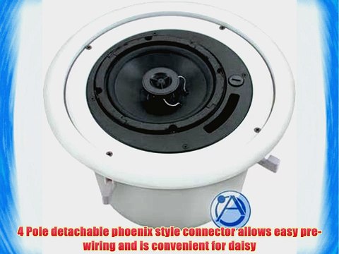 Atlas Sound FAP62T 6 Enclosed Ceiling Speakers
