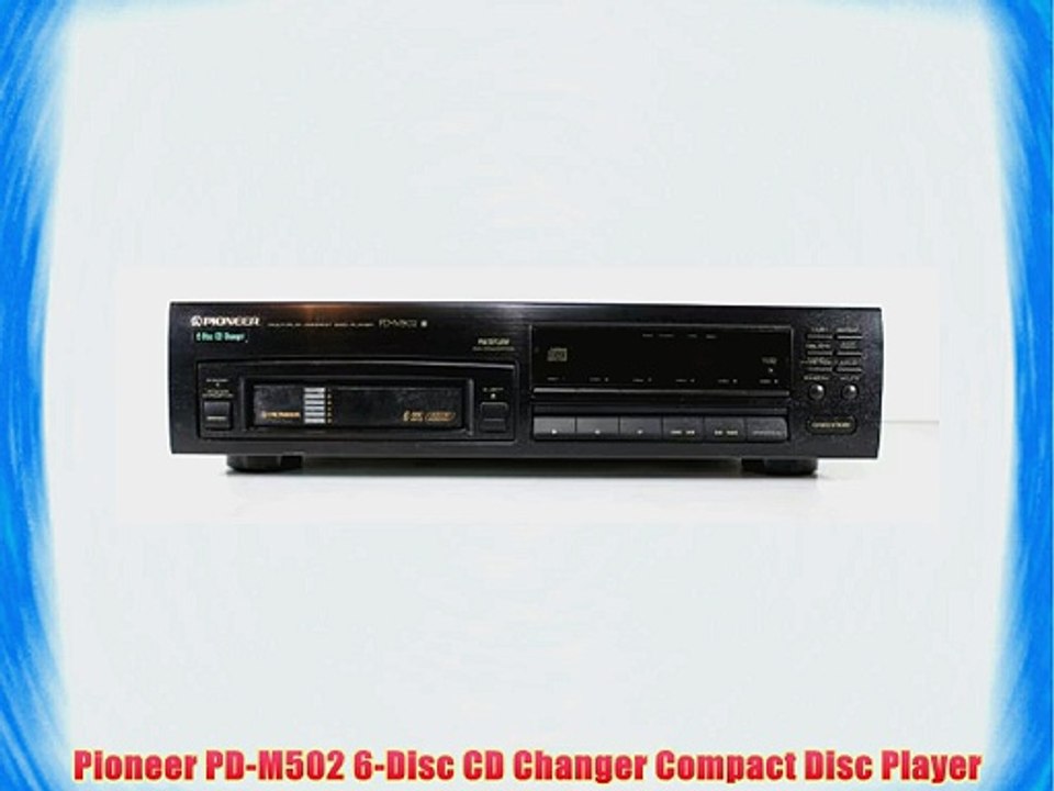 Pioneer PD-M502 6-Disc CD Changer Compact Disc Player