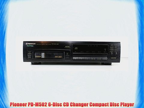 Pioneer PD-M502 6-Disc CD Changer Compact Disc Player
