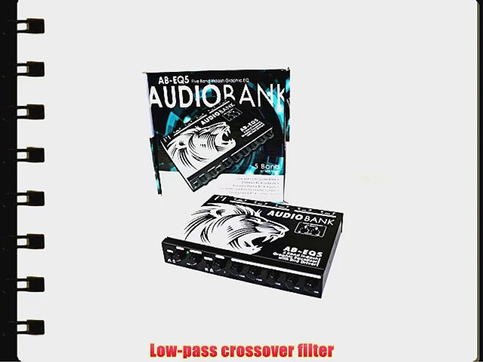 AUDIOBANK AB-EQ5 Five Bank Indash Graphic EQ
