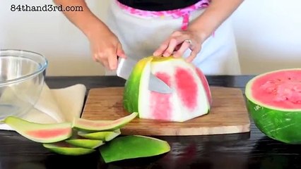 How To Cut Watermelon - A simple yet brilliant technique
