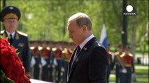 Merkel ve Putin Moskova'da bir araya geldi