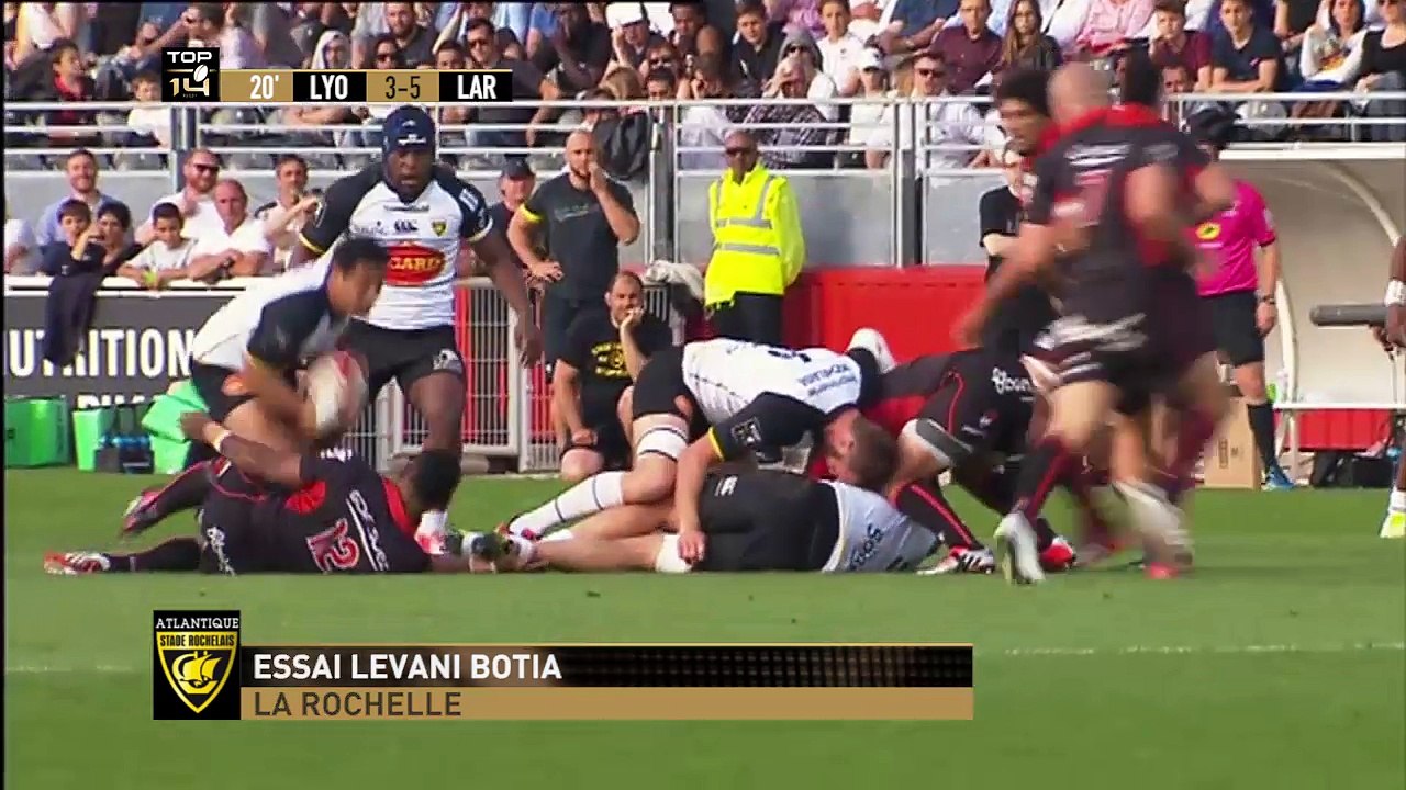 TOP14 - Lyon-La Rochelle: 16-16 - J24 - Saison 2014/2015