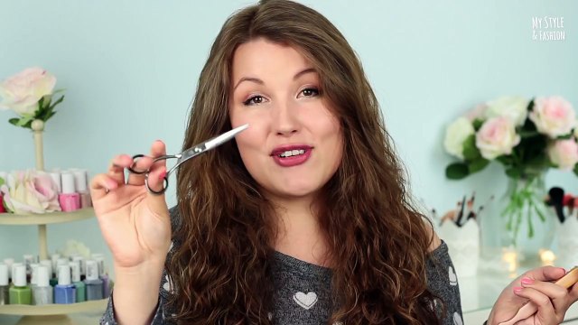 Haare selber schneiden mit Stufen