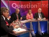 Hazel Blears blasted on Question time