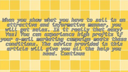 Looking To Boost Your E-Mail Marketing? Try These Tips!