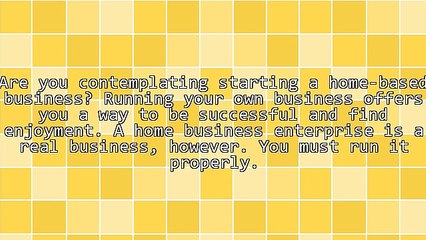 Smart Tips For Running A Successful Work From Home Business