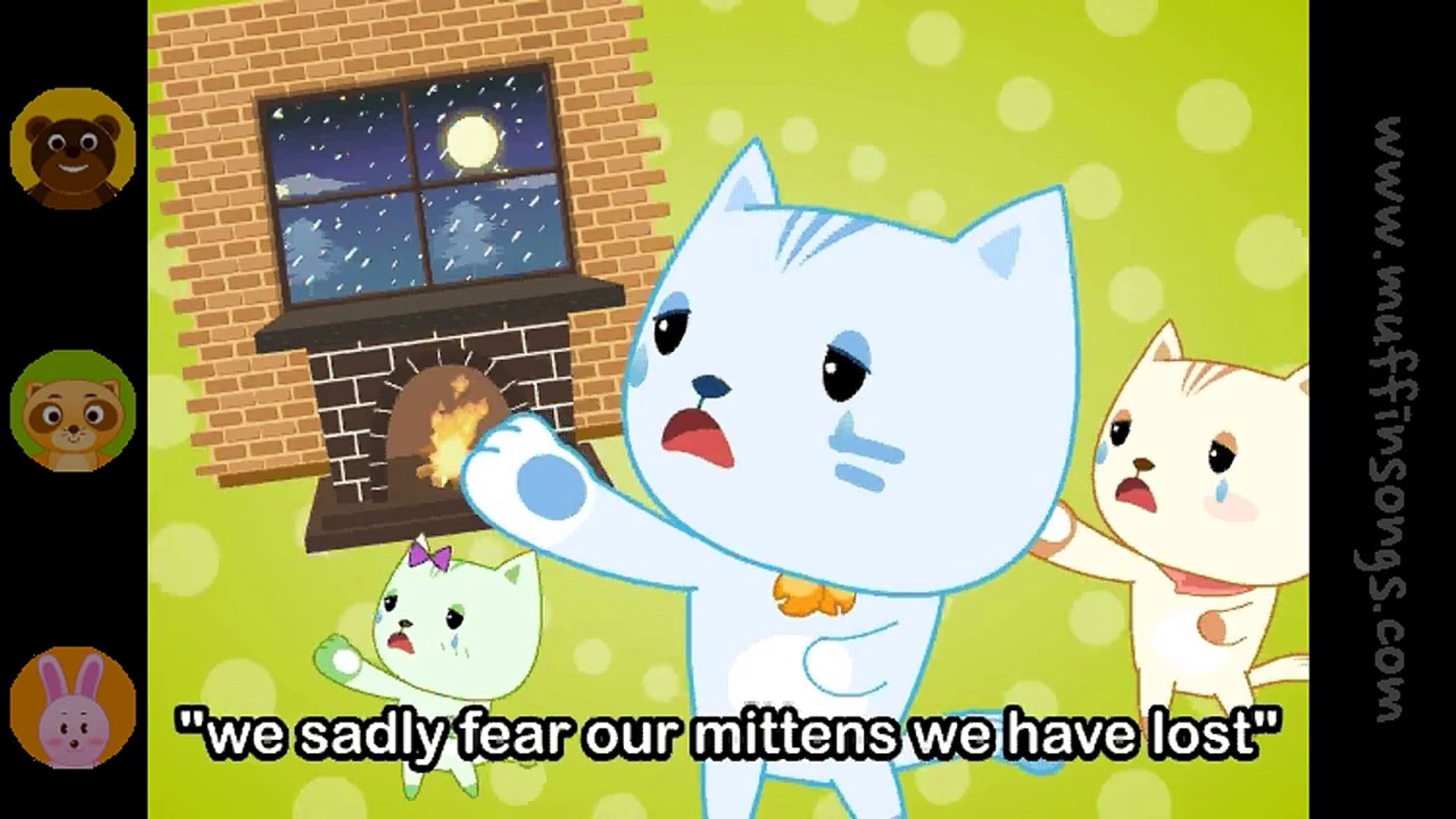 The Three Little Kittens Nursery Rhymes Children Songs With Lyrics Video Dailymotion