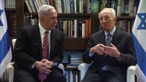 President Shimon Peres and Prime Minister Netanyahu's Meeting - Operation Pillar of Defense