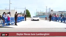 Real Madrid: Keylor Navas deslumbró con un Lamborghini a lo Cristiano Ronaldo