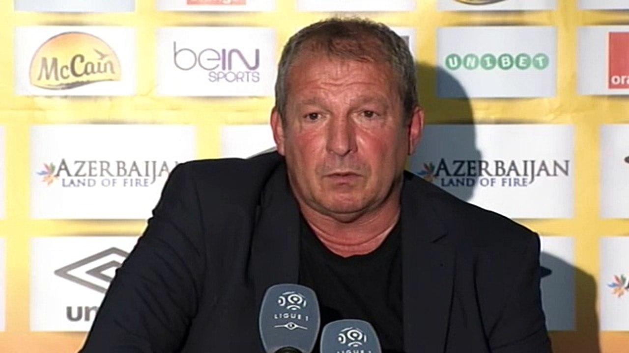 Rolland Courbis après RC Lens 0-1 MHSC (36ème journée L1)