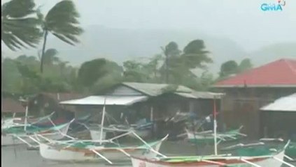 Le typhon Noul s'abat sur le nord des Philippines