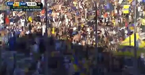 2-1 Cristobal Jorquera Amazing Free-Kick Goal - Parma vs Napoli 10.05.2015