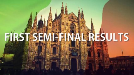 WAO Song Contest / 9th edition / Milan, Italy / First semi-final results