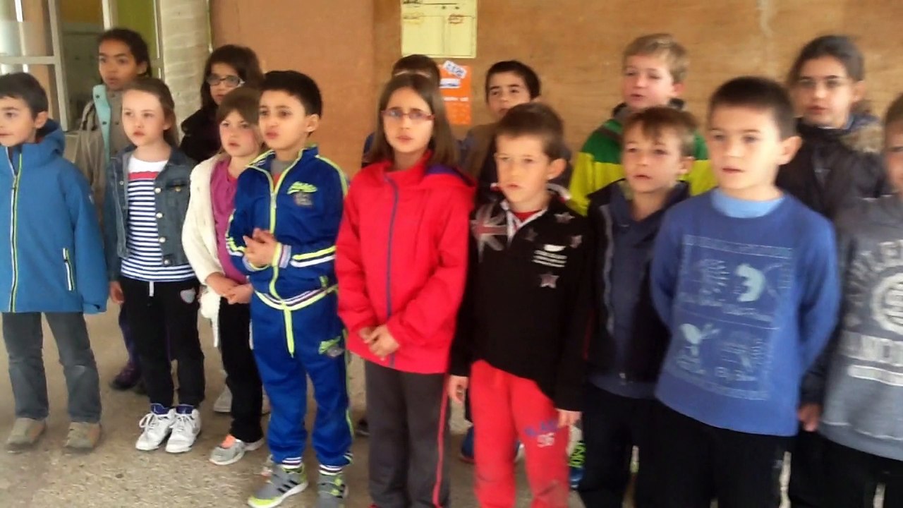 [ecole en choeur] académie Aix-Marseille école élémentaire à Pélissanne (13)