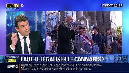 Débat : Faut il légaliser le cannabis en France ? (Hondelatte Direct - BFMTV 9 mai 2015)
