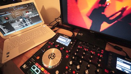 NUMARK NV DEMONSTRATION ON CUE LOADING A TRACK