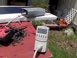 DIY solar panels 124 WATT ROLLABLE SOLAR PANEL self adhesive 24 volt - 42 volt open