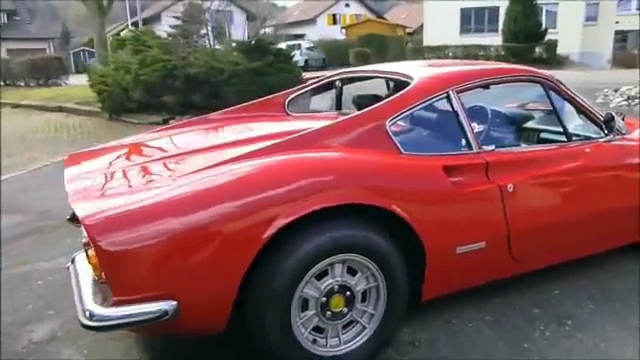 フェラーリディーノ動画集 : Ride in a Ferrari Dino 246 GT