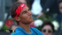 Rafael Nadal vs Andy Murray - Hot shot - Madrid Open Final 2015 - ateeksheikh