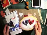 Valentine / wedding heart punch couple