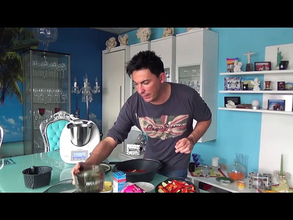 TM5 Thermomix Gemüseplatte mit heller Sauce im TM5