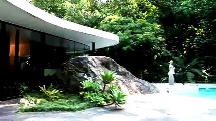 ARCHITECTURE.  OSCAR NIEMEYER. CASA DAS CANOAS.  AÑOS LUZ TRAVELS VIDEOS .  DOCUMENTARY