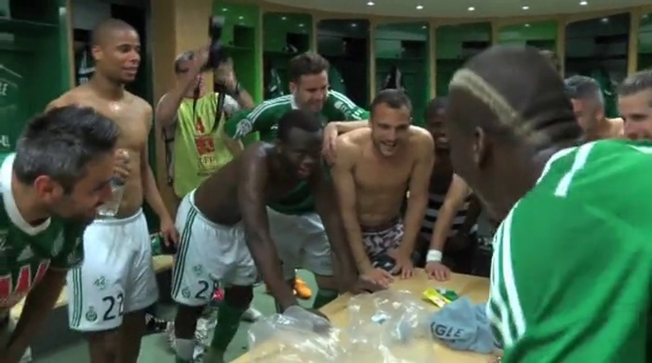 Du retour aux vestaires à la scène de joie !