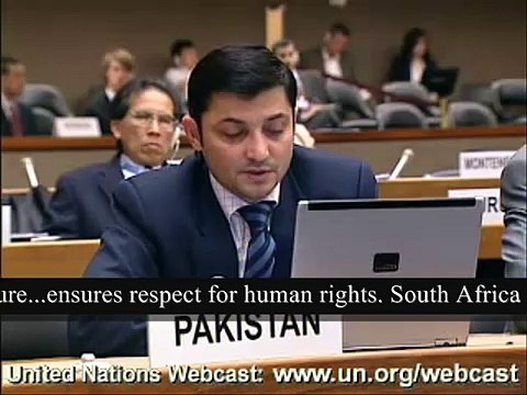 Human Rights Council: Human rights and South Africa