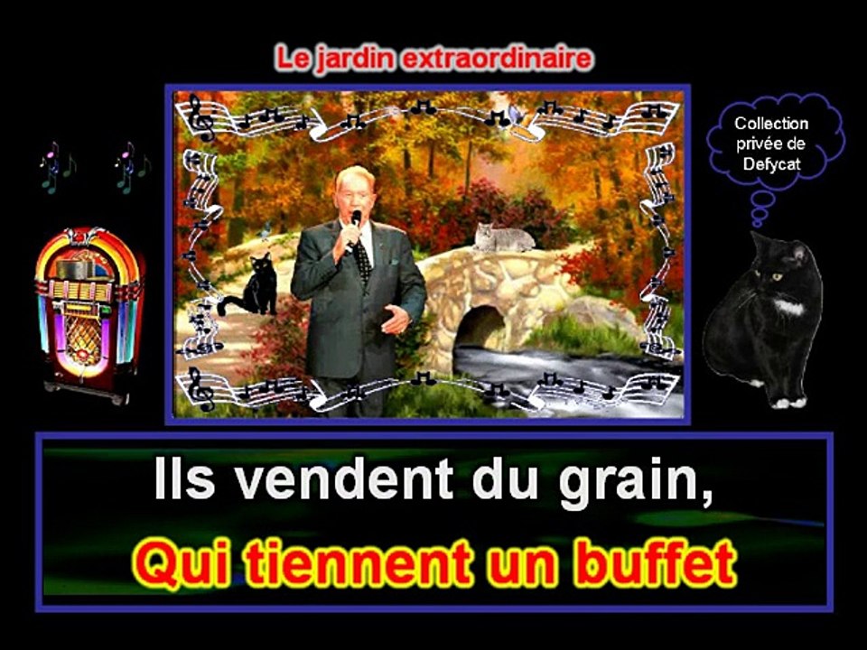 Charles Trenet - Le jardin extraordinaire.