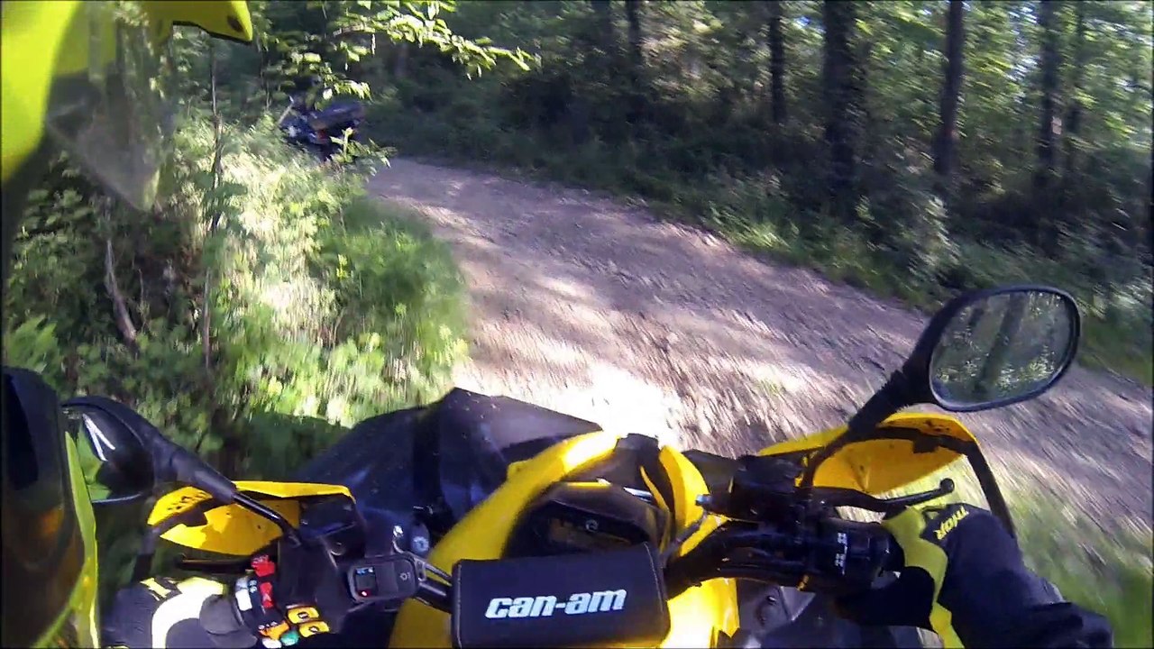 video  Quad Salvetain reco de Fonsorbes au Lac de Saveres 107 kms