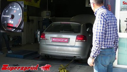 AUDI A3 S3 QUATTRO 2.0i TFSI Supersprint Exhaust