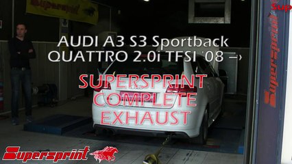 AUDI A3 S3 Sportback QUATTRO 2.0i TFSI '08 --›