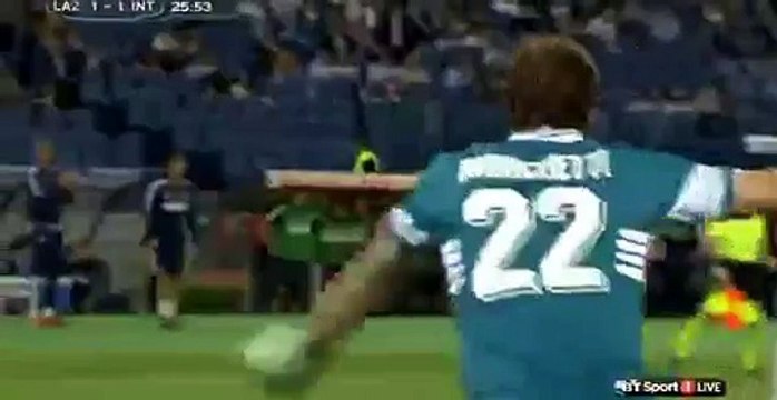 Hernanes Free-Kick Goal Lazio 1-1 Inter Milan | Serie A 10.05.2015