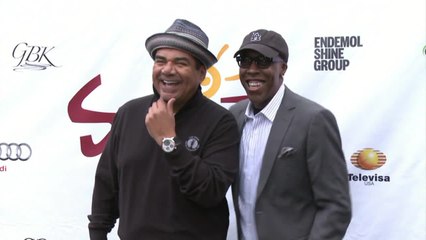 George Lopez and Celeb Friends Have Fun At Golf Tournament