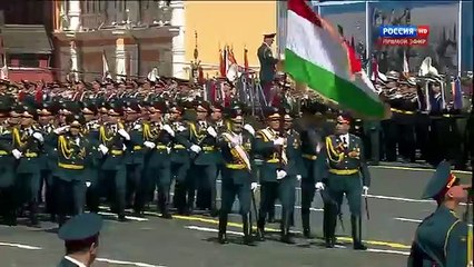 Indian soldiers in the Victory Parade in Moscow 9 may 2015