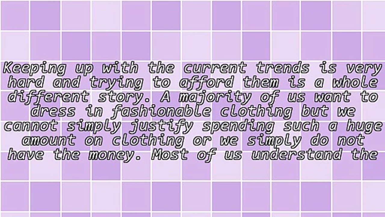 Advice On Purchasing Second Hand Designer Clothes