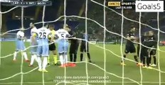 Mauro Icardi Penalty MISS Lazio 1 - 1 Inter Serie A 10-5-2015