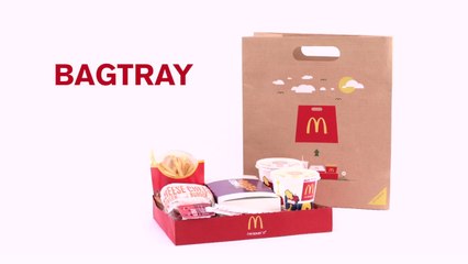 Bagtray. McDonalds Introduces The Best Takeaway Bag Ever!
