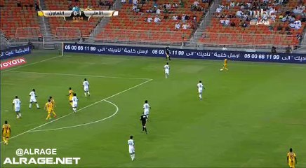 الأهلي × التعاون | دوري جميل | هدف التعاون الأول - إسماعيل مغربي | 15-05-10